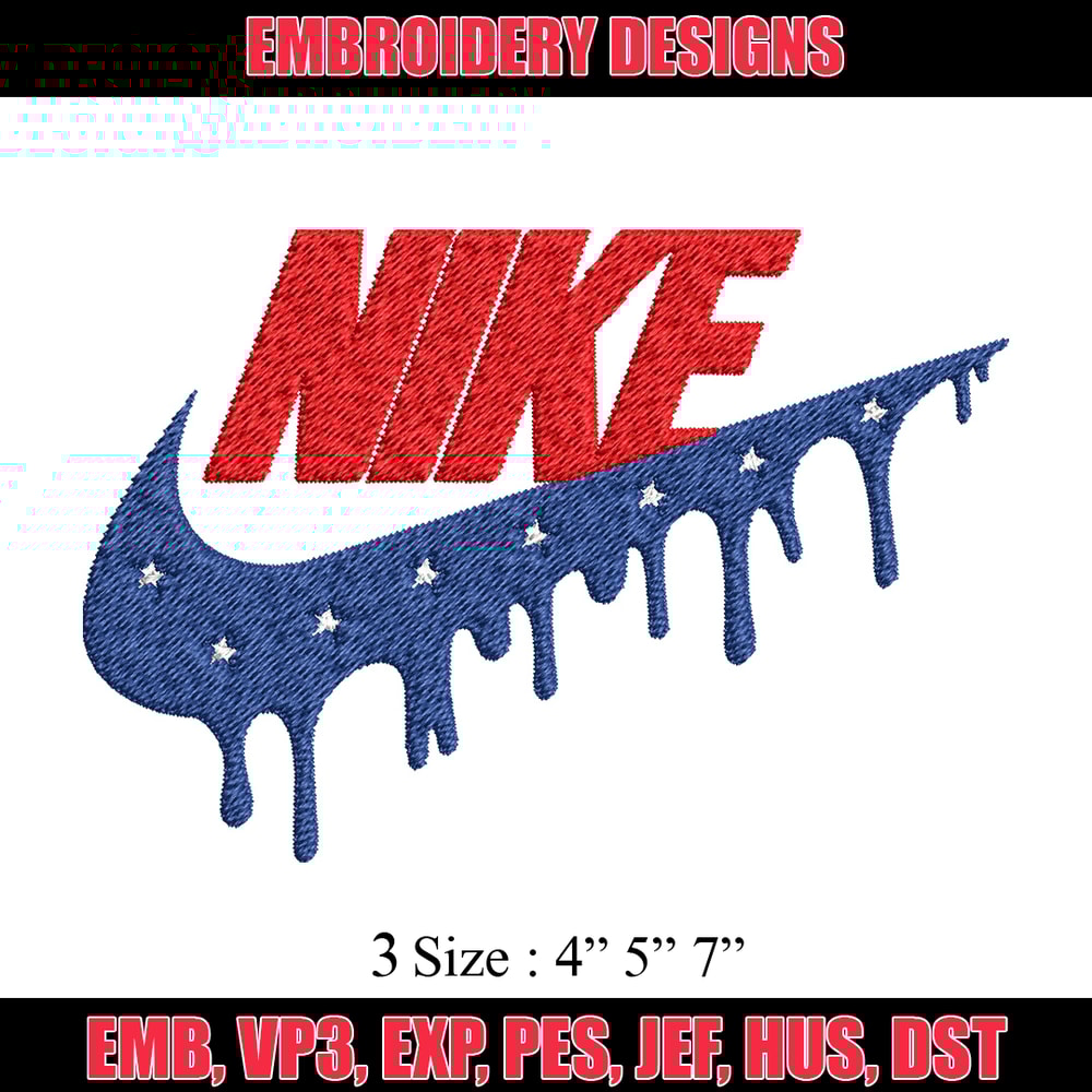 Nike red blue Embroidery Design, Brand Embroidery, Nike Embroidery, Embroidery File, Logo shirt, Digital download.jpg