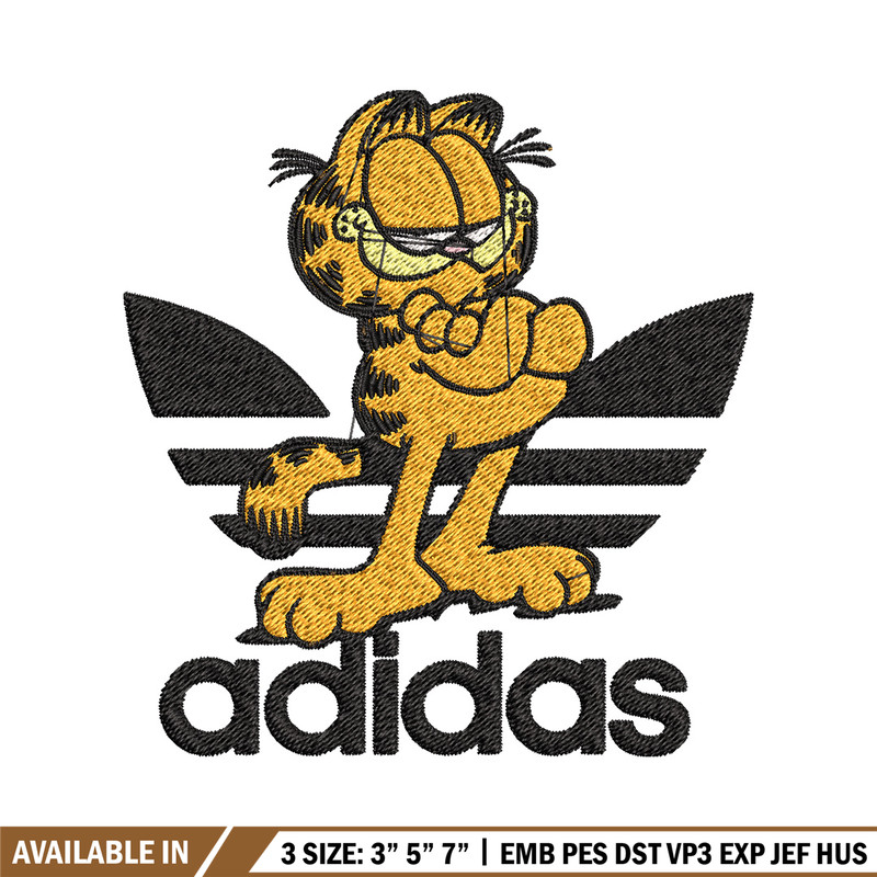 Cartoon cat adidas Embroidery Design, Adidas Embroidery, Brand Embroidery, Embroidery File,Logo shirt,Digital download.jpg