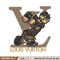 Cartoon man lv Embroidery Design, LV Embroidery, Embroidery File, Logo shirt, Sport Embroidery, Digital download.jpg