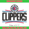 Clippers logo Embroidery Design, Brand Embroidery, Embroidery File, Logo shirt, Sport Embroidery, Digital download.jpg
