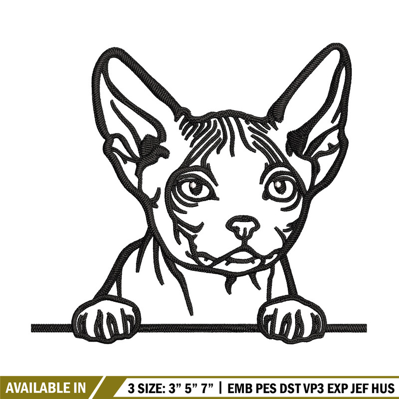 Cat black white embroidery design, Cat embroidery, Embroidery file, Embroidery shirt, Emb design, Digital download.jpg