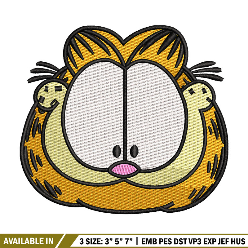 Cat face embroidery design, Cat anime embroidery, Embroidery file, Embroidery shirt, Emb design, Digital download.jpg