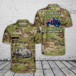 Custom Name Australian Army M113A1 Armoured Personnel Carrier Polo Shirt NLMP1007PD09