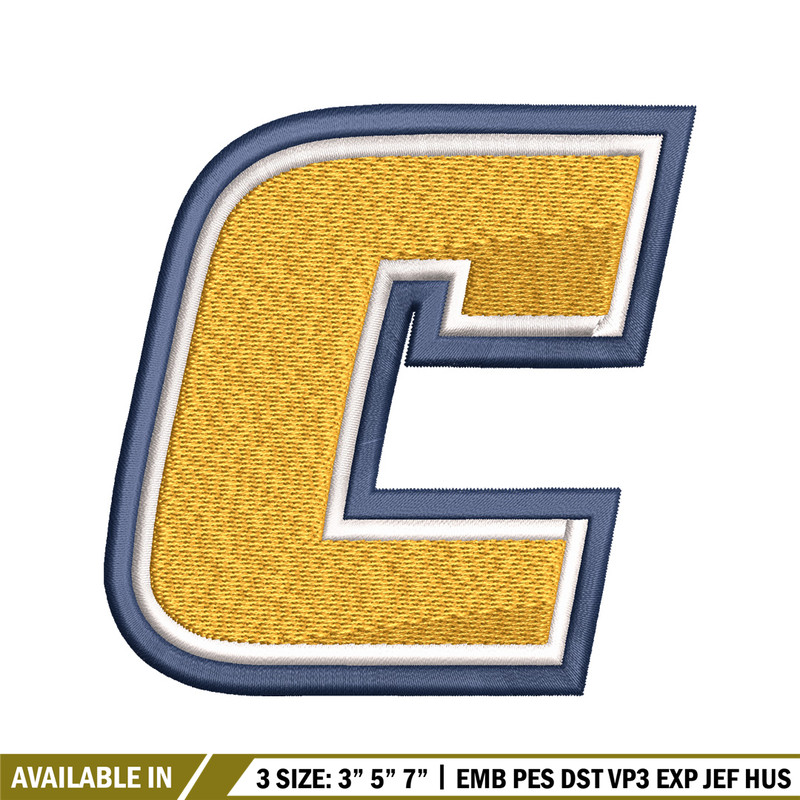 Chattanooga Mocs embroidery design, Chattanooga Mocs embroidery, logo Sport, Sport embroidery, NCAA embroidery..jpg