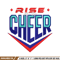 Cheer rise Logo embroidery design, Cheer rise Logo embroidery, embroidery file, logo design, Digital download..jpg