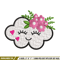 Cloud cute embroidery design, Cloud embroidery, Embroidery file, Embroidery shirt, Emb design, Digital download.jpg