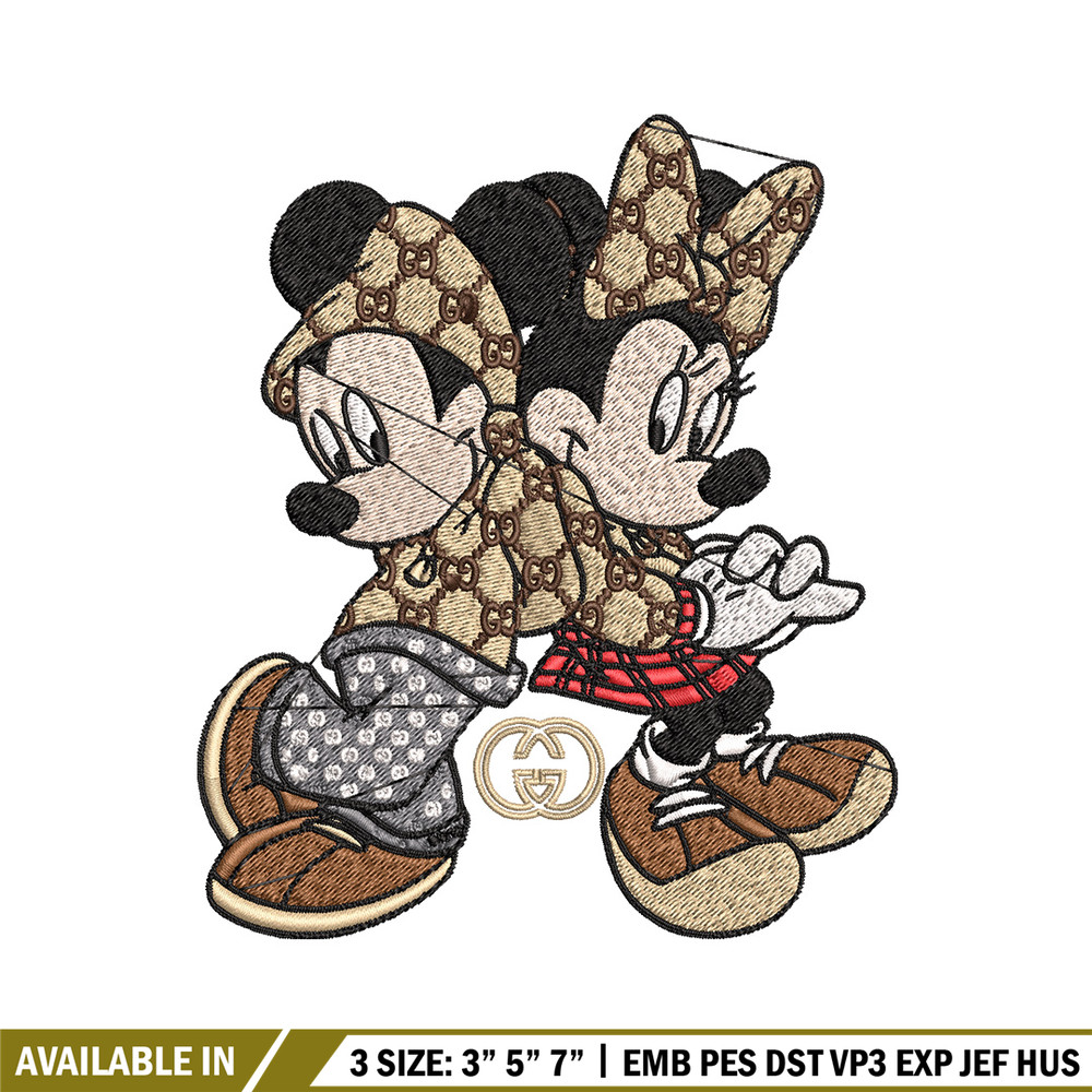Couple gucci mouse Embroidery Design, Gucci Embroidery, Embroidery File, Logo shirt,Sport Embroidery, Digital download.jpg