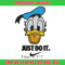 Donald Duck Nike Embroidery design, Donald Duck cartoon Embroidery, Nike design, Embroidery file, Instant download..jpg