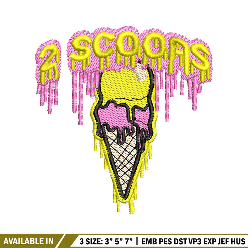 Cream embroidery design, Cream embroidery, Cream design, Embroidery file, Cream shirt, logo design, Digital download..jpg