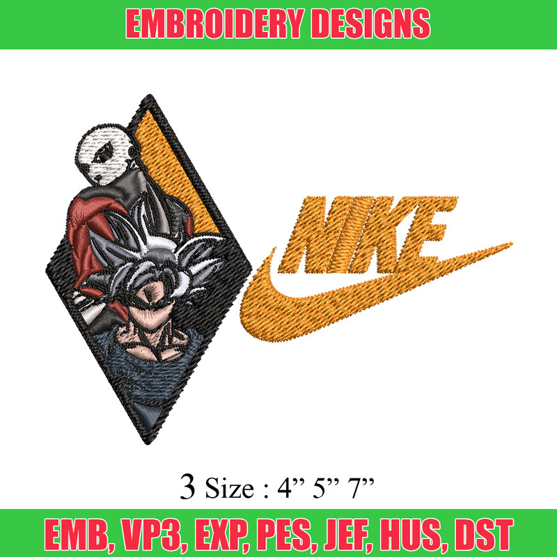Dragonball Nike Embroidery design, Dragonball Embroidery, Nike design, Embroidery file, anime shirt, Instant download..jpg