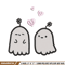 Cute ghost embroidery design, Ghost embroidery, Embroidery file, Embroidery shirt, Emb design, Digital download.jpg