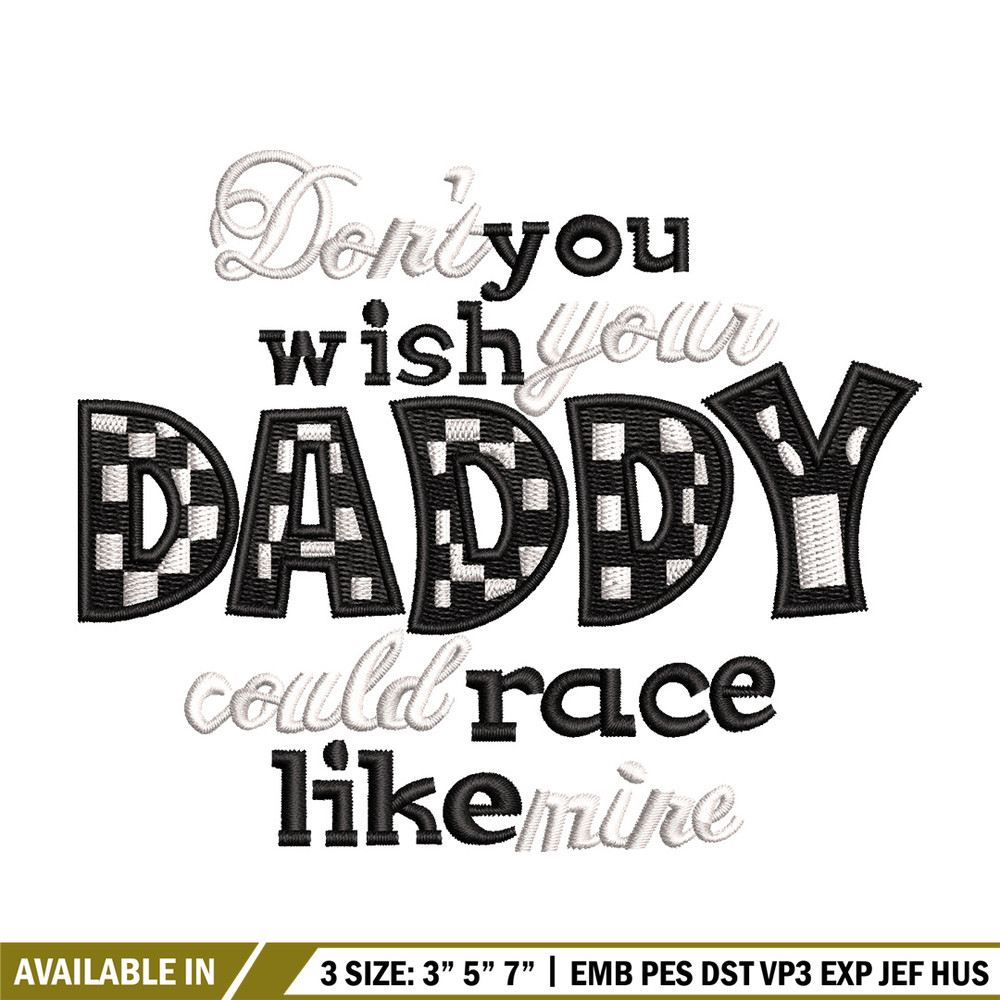 Dady logo embroidery design, Logo embroidery, Embroidery file, Embroidery shirt, Emb design, Digital download.jpg