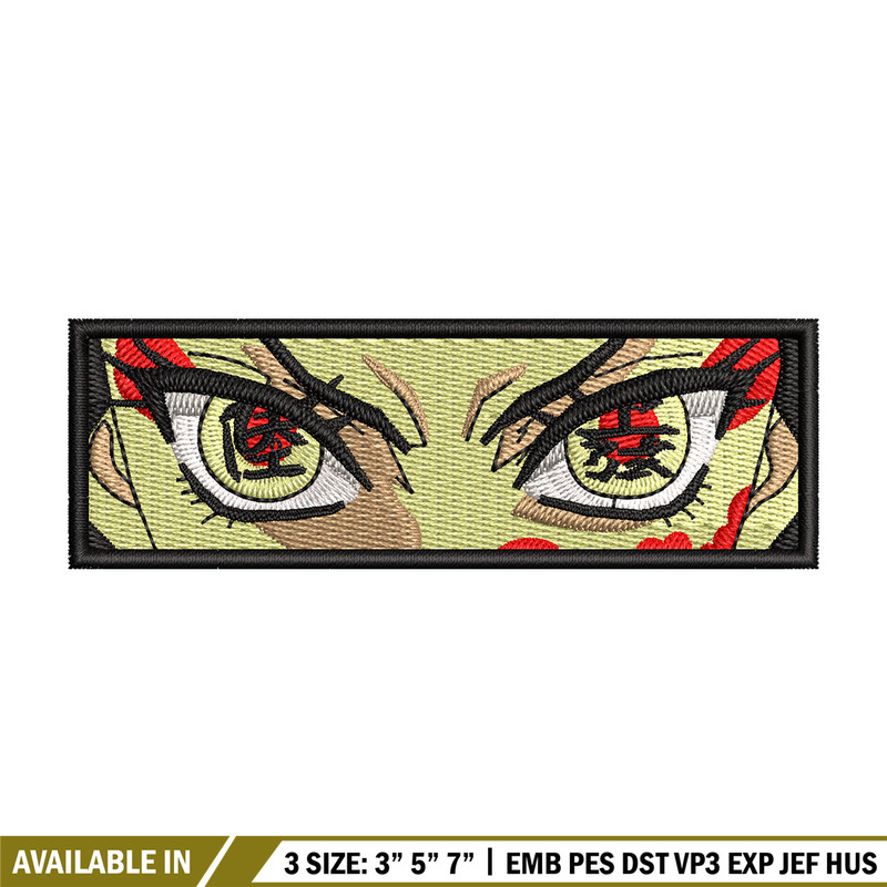Daki eyes embroidery design, Demon slayer embroidery, Anime design, Embroidery shirt, Embroidery file, Digital download.jpg