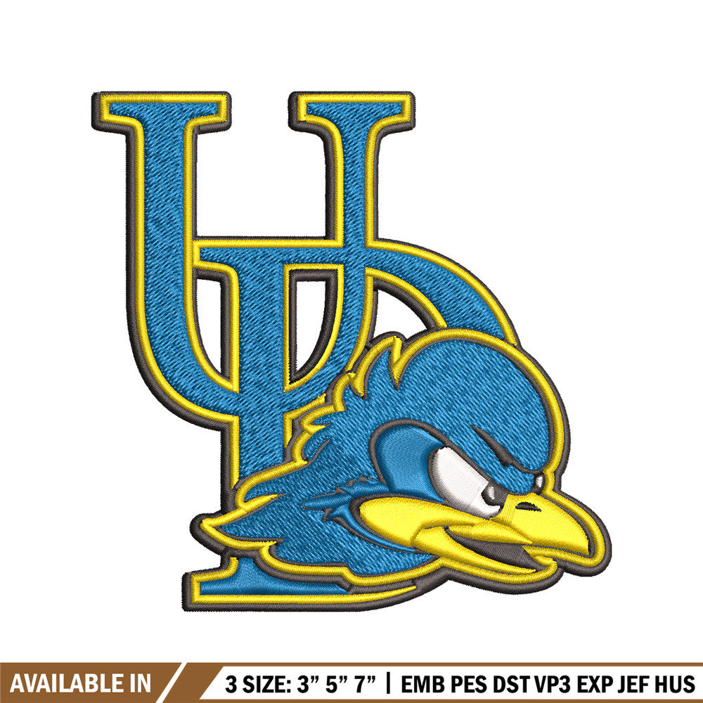 Delaware Blue Hens embroidery design, Delaware Blue Hens Lions embroidery, Sport embroidery, NCAA embroidery..jpg