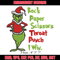 Rock Paper Scissors Throat Punch Grinch Embroidery design, Grinch Christmas Embroidery, Grinch design, Digital download..jpg