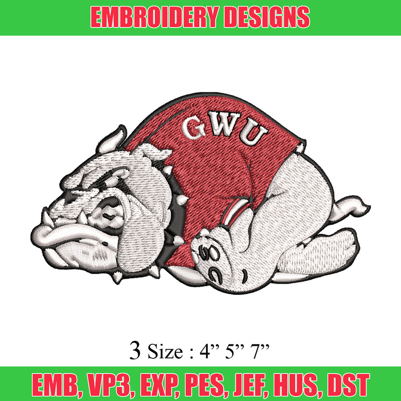 Gardner Webb Bulldogs embroidery design, Gardner Webb Bulldogs embroidery, logo Sport, Sport embroidery, NCAA embroidery.jpg