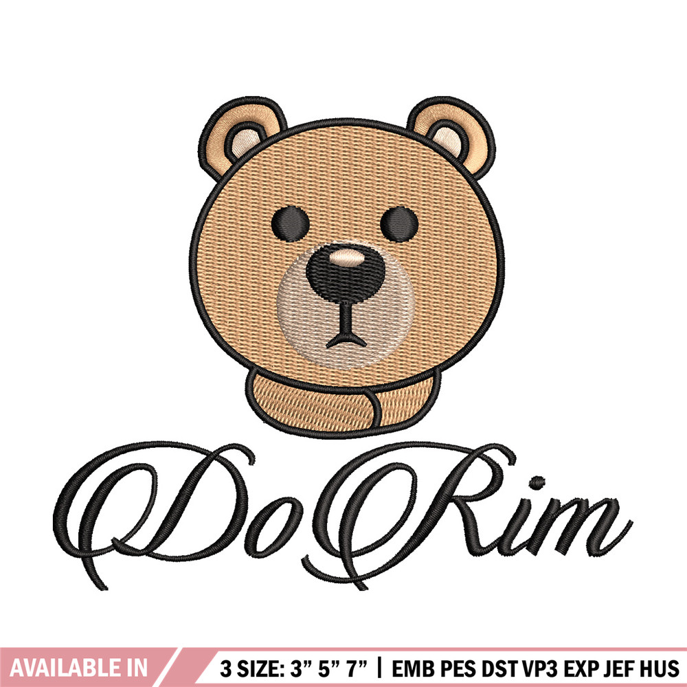 Dorim logo embroidery design, Logo embroidery, Embroidery file, Embroidery shirt, Emb design, Digital download.jpg