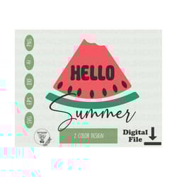 hello summer svg summer vacation svg files for cricut hello summer png for sublimation beach digital download summer shirt instant download