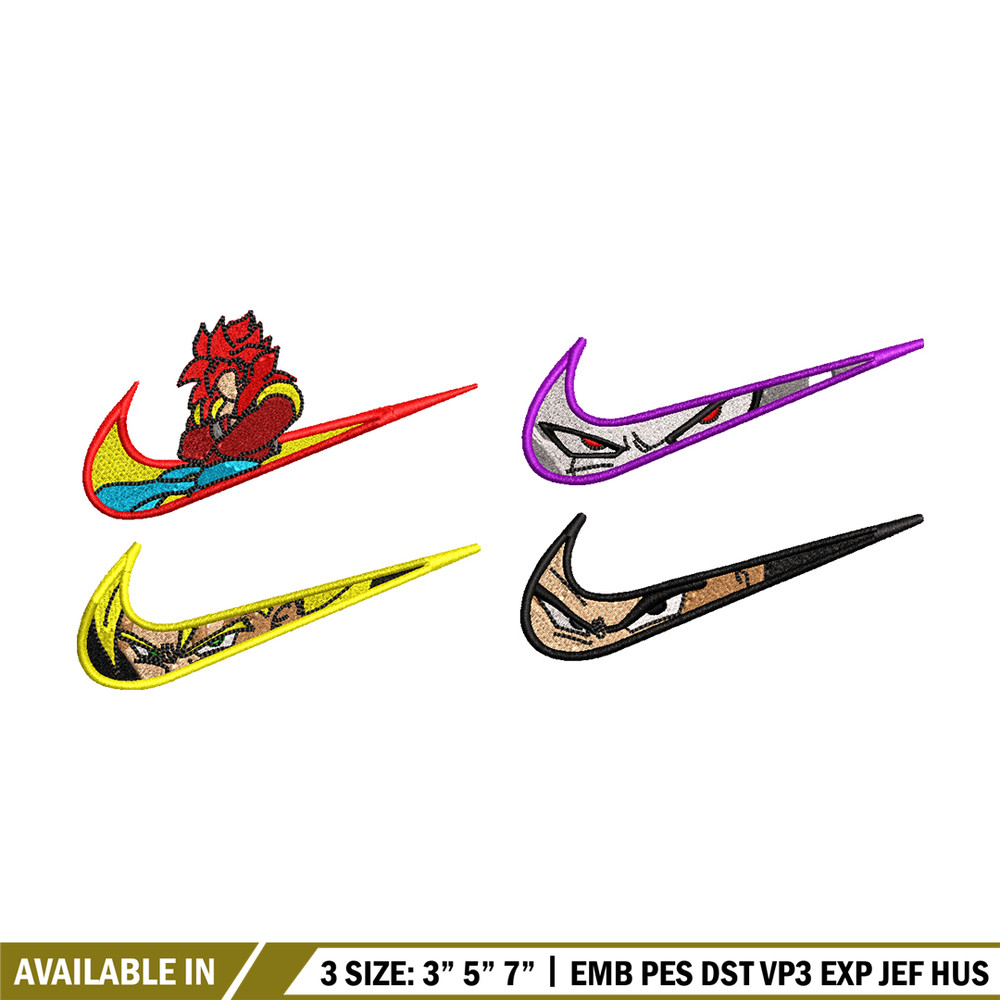 Dragon ball Nike embroidery design, dragon ball embroidery, Nike design, Embroidery file, Anime shirt, Instant download.jpg
