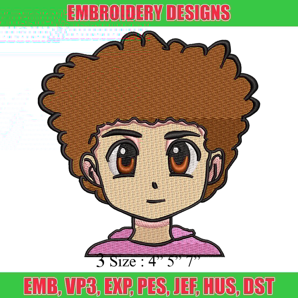 Girl cartoon embroidery design, Girl cartoon embroidery, logo design, embroidery file, cartoon shirt, Digital download..jpg