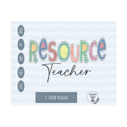 resource teacher svg • resource crew svg files for cricut • digital download