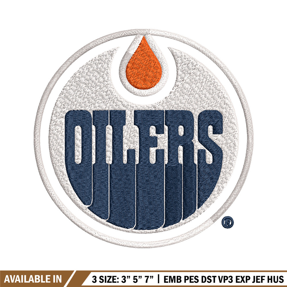 Edmonton Oilers logo Embroidery, NHL Embroidery, Sport embroidery, Logo Embroidery, NHL Embroidery design.jpg