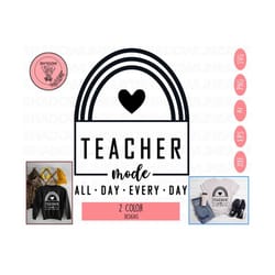 teacher mode all day every day svg • teacher svg files for cricut • digital download