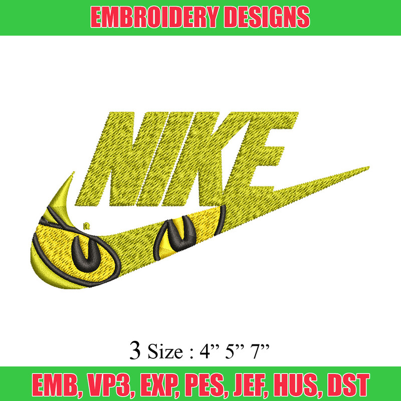 Grinch eyes nike Embroidery Design, Nike Embroidery, Brand Embroidery, Embroidery File, Logo shirt, Digital download.jpg