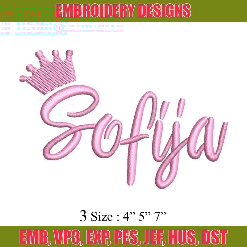 Sofia Logo embroidery design, Sofia Logo embroidery, logo design, embroidery file, logo shirt, Digital download..jpg