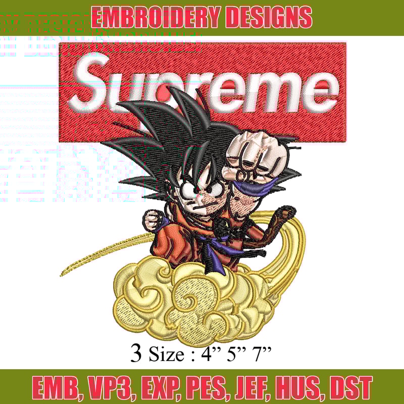 Son Goku Dragon Ball Supreme Embroidery design, Dragon Ball Embroidery, anime design, Embroidery File, Instant download..jpg