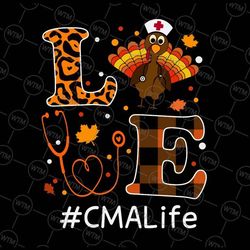 thanksgiving love cma life png, fall turkey nursing png cutting file, turkey nursing bundle png, fall png, thanksgiving