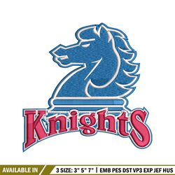 fairleigh dickinson knights embroidery design, fairleigh dickinson knights embroidery, sport embroidery, ncaa embroidery