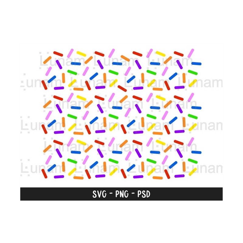 Sprinkle Border Svg Product | Inspire Uplift