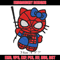 Spiderman Hellokitty Embroidery design, Hellokitty Embroidery, cartoon design, Embroidery File, Digital download..jpg