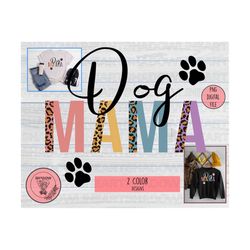 dog mama png, dog mom png, half leopard png, cheetah print png