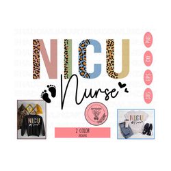 nicu nurse svg • half leopard nurse svg files for cricut • digital download