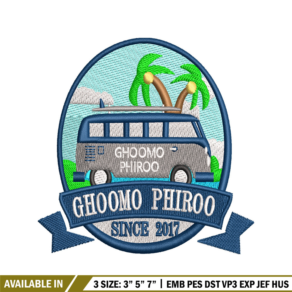 Ghoomo Phiroo embroidery design, Ghoomo Phiroo embroidery, logo design, embroidery file, logo shirt, Digital download..jpg