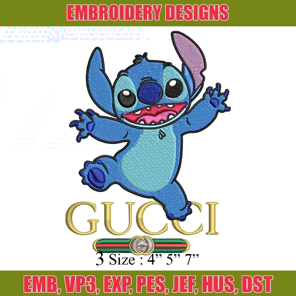 Stitch Gucii Embroidery design, Stitch Gucii Embroidery, cartoon design, Embroidery File, Instant download..jpg