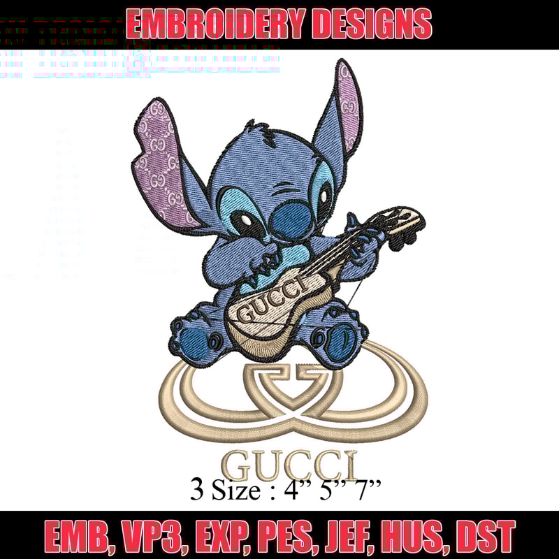 Stitch gucci Embroidery Design, Gucci Embroidery, Embroidery File, Logo shirt, Sport Embroidery, Digital download.jpg