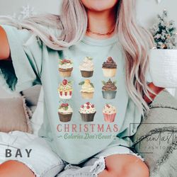 christmas calories don t count-shirt png, xmas holiday t-shirt png, funny christmas shirt png, sarcastic christmas t-shi