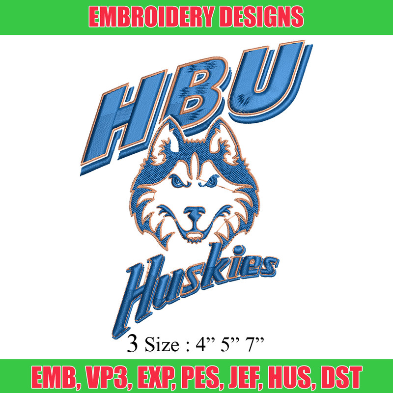 Houston Baptist Huskies embroidery design, Houston Baptist Huskies embroidery, logo Sport embroidery, NCAA embroidery..jpg
