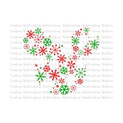mickey christmas 2023 svg, colorful snowflake svg, party family svg, winter snowflake christmas svg, snow flake svg, winter holiday clipart