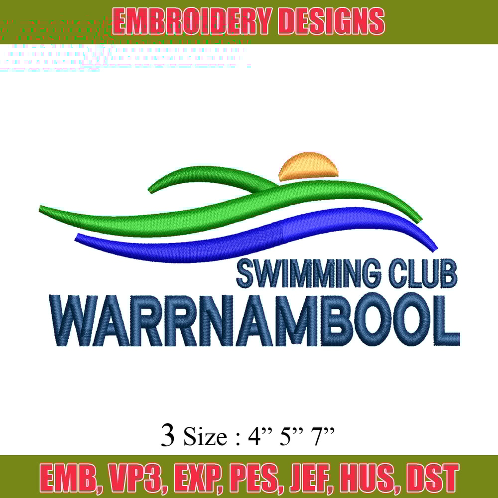 Swimming club logo embroidery design, Swimming club logo embroidery, logo design, embroidery file, Digital download.jpg