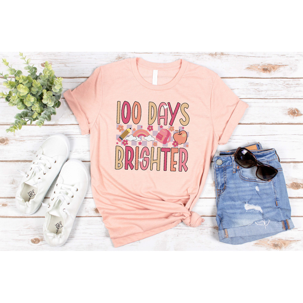 100 Days of School Shirt, 100 Day Shirt, 100th Day Of School Celebration, Student Shirt, Back to School Shirt, Gift For Teacher - 2.jpg