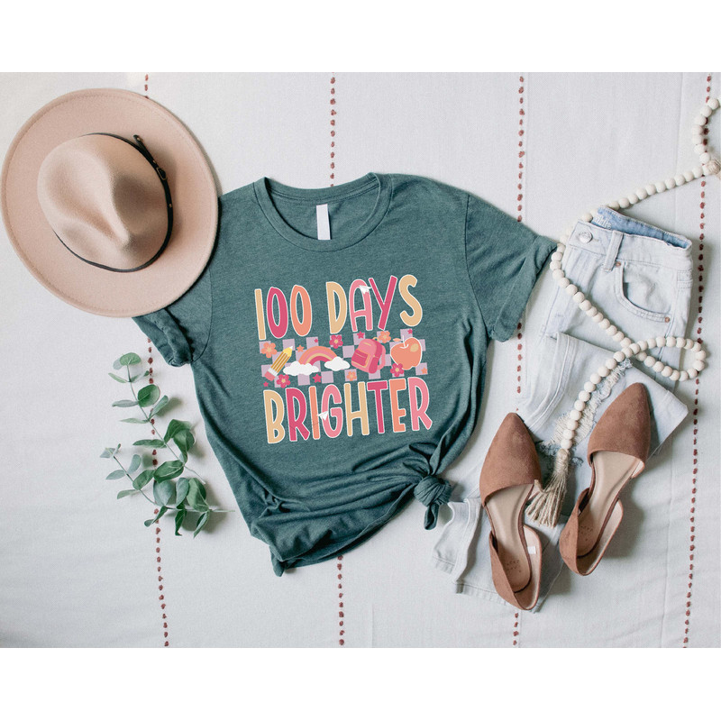 100 Days of School Shirt, 100 Day Shirt, 100th Day Of School Celebration, Student Shirt, Back to School Shirt, Gift For Teacher - 3.jpg