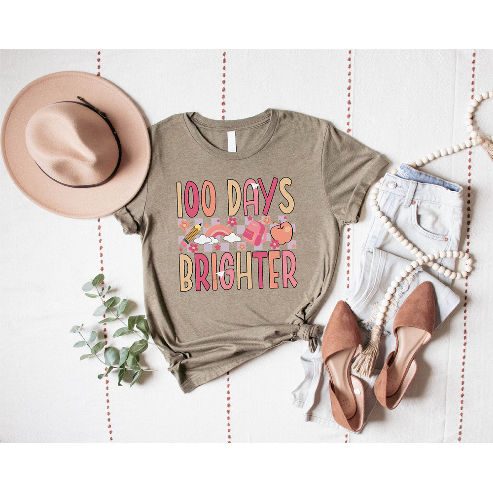100 Days of School Shirt, 100 Day Shirt, 100th Day Of School Celebration, Student Shirt, Back to School Shirt, Gift For Teacher - 4.jpg