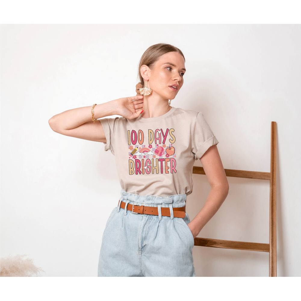 100 Days of School Shirt, 100 Day Shirt, 100th Day Of School Celebration, Student Shirt, Back to School Shirt, Gift For Teacher - 5.jpg