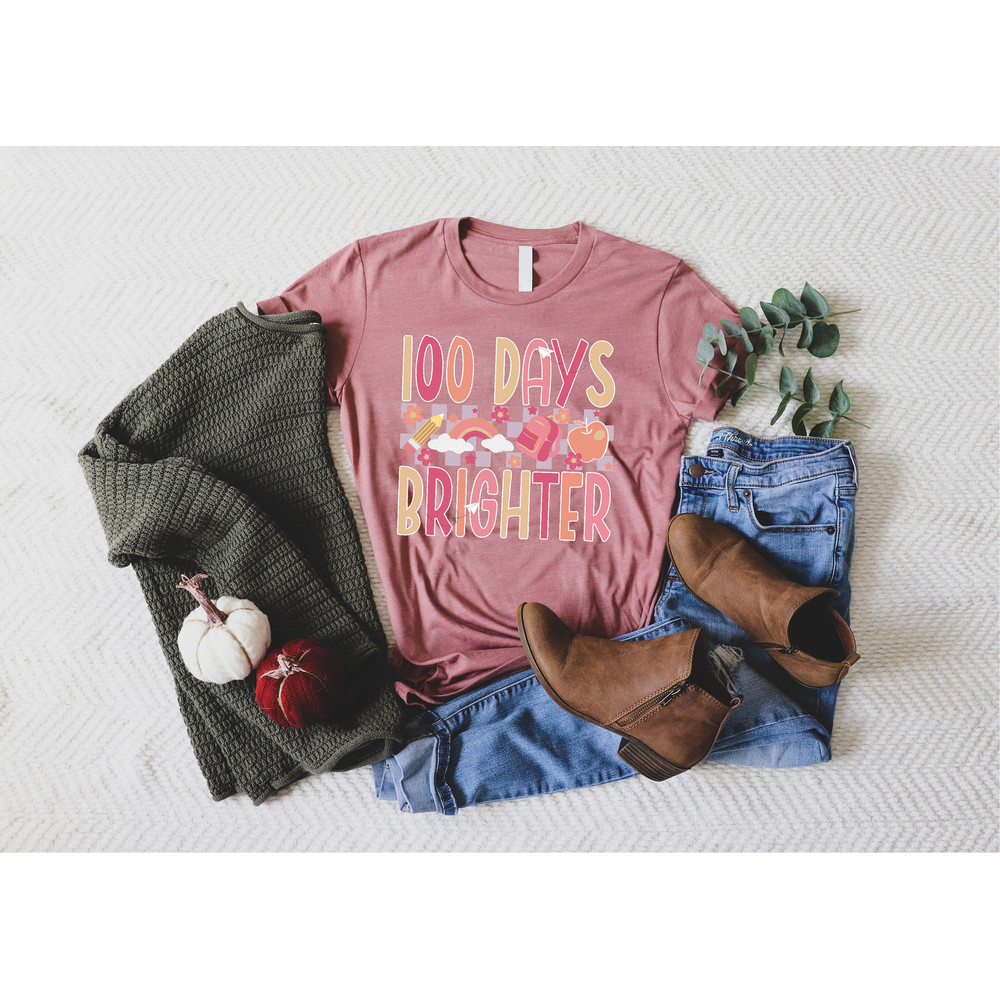 100 Days of School Shirt, 100 Day Shirt, 100th Day Of School Celebration, Student Shirt, Back to School Shirt, Gift For Teacher - 7.jpg