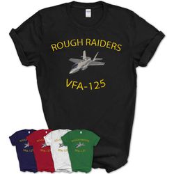 vfa-125 rough raiders strike fighter squadron f35 lightning t-shirt &8211 teezou store