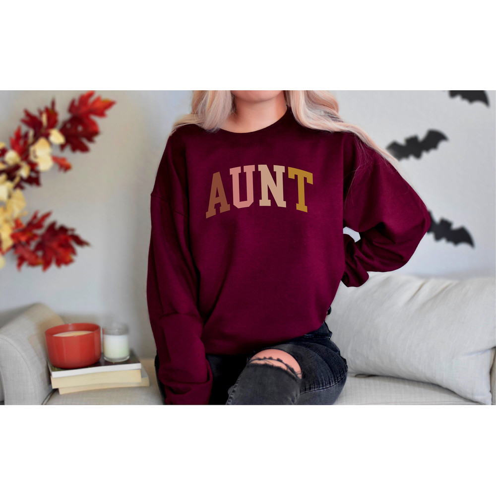 Aunt Sweatshirt, Auntie Sweatshirt, Cool Aunt Hoodie, New Auntie Sweatshirt, Birthday Gift Aunt, Sister Shirts, Grandma Shirt, Mama Shirt - 3.jpg